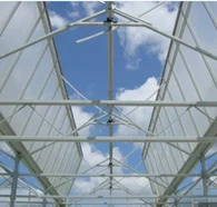 เรือนกระจกปลูกผักด้วยฟิล์มพลาสติก/ระบบไฮโดรโพนิกส์